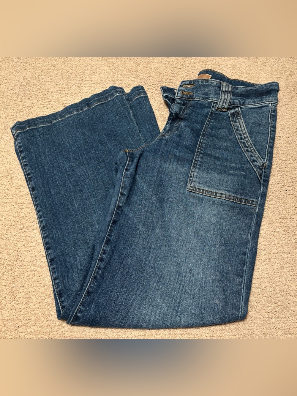 Kut from the Kloth JODI mid rise wide leg